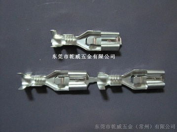 乾威五金 常州 生產(chǎn)供應(yīng)187直型自鎖端子